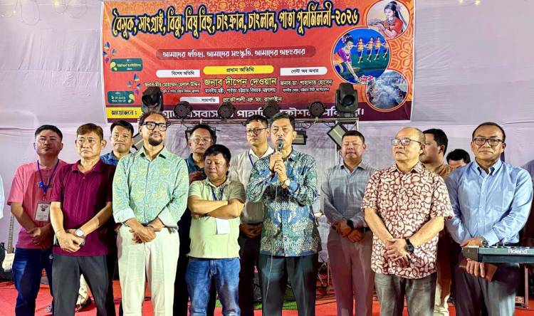 পার্বত্য চট্টগ্রামের মানুষ নিজস্ব ঐতিহ্য লালন করে দেশের উন্নয়নে ভূমিকা রাখছে  - দীপেন দেওয়ান