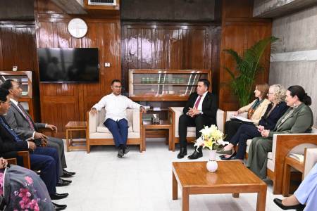 প্রধানমন্ত্রীর সঙ্গে অস্ট্রেলিয়ার সংসদীয় প্রতিনিধি দলের সৌজন্য সাক্ষাৎ