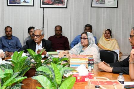 বছরব্যাপী ‘নজরুল বর্ষ’ উদ্‌যাপনে সংস্কৃতি মন্ত্রণালয়ের  উচ্চপর্যায়ের প্রস্তুতিমূলক সভা অনুষ্ঠিত