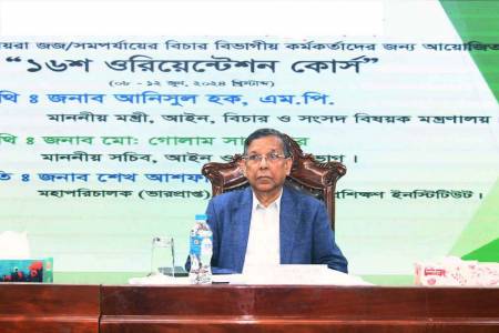খেলাপি ঋণের লাগাম টানতে সকল প্রকার ব্যবস্থা গ্রহণ করা হবে -আইনমন্ত্রী